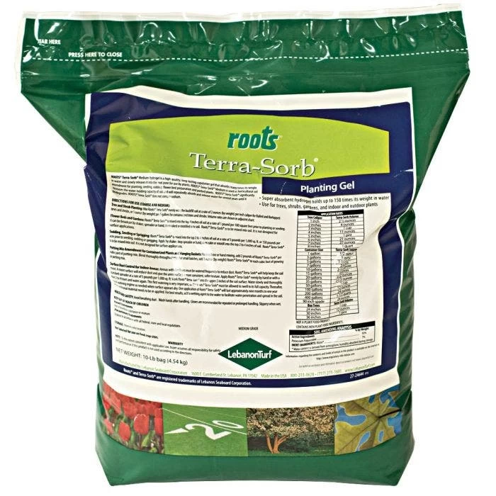 Terra-Sorb Hydrogel Super Absorbent Medium Grade 10lb Bag 1 Terra-Sorb Hydrogel Super Absorbent Medium Grade 10lb Bag