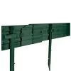 Permaloc CleanLine Aluminum Landscape Edging Green Duraflex- 120' Kit (15 8' Sections, Includes 45 Stakes)