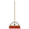 Leonard 18-Inch Heavy-Duty Push Broom With Hardwood Handle