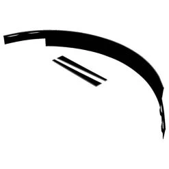 COL-MET Steel Tree Ring Section, Black -Garden Outdoor 14trs blk 2