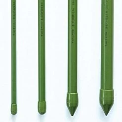 Knotty Takiron Green Steel Stakes, 5/8"x 7', Bundle Of 10 -Garden Outdoor 167tsk 2