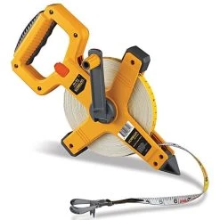 Fiberglass Measuring Tape 300ft X 1/2in Open Reel