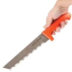 Leonard Wavy Edge Stainless Steel Cut-All Knife, 8-Inch Blade -Garden Outdoor 4041t 2