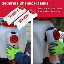 Chapin Mixes On Exit 4-Gallon Backpack Sprayer -Garden Outdoor 63950 detail tanks graphics