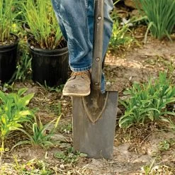 Leonard Full Strap Diamond Point Spade With Straight Handle And Rubber Foot Pad 9 Leonard Full Strap Diamond Point Spade With Straight Handle And Rubber Foot Pad -Garden Outdoor a13d 5 2