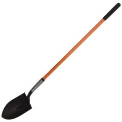 Leonard Closed-Back Round-Point Shovel With Tuff-Strong™ Fiberglass Handle -Garden Outdoor a2350 1 1