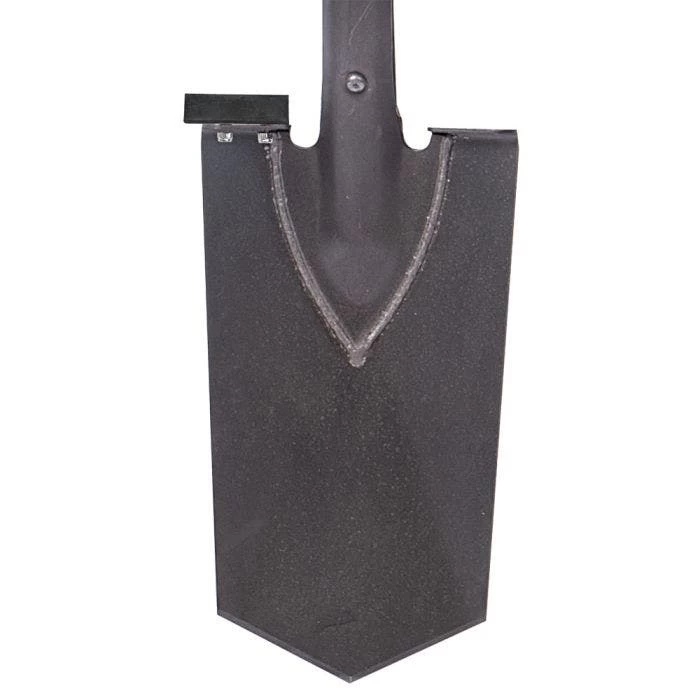 Leonard Full Strap Diamond Point Spade With Straight Handle And Rubber Foot Pad 2 Leonard Full Strap Diamond Point Spade With Straight Handle And Rubber Foot Pad - Image 2