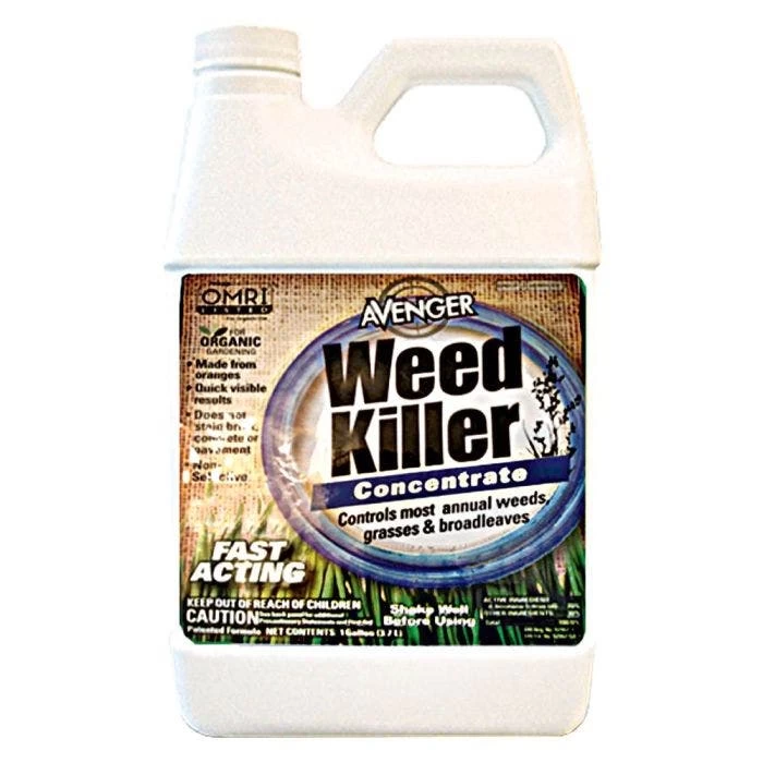 Avenger Ag Non-Selective, Post-Emergent Organic Herbicide - 1 Gallon 1 Avenger Ag Non-Selective, Post-Emergent Organic Herbicide - 1 Gallon