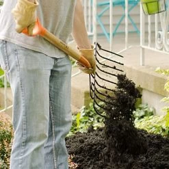 Leonard 10-Tine Ensilage Fork With Poly D-Grip 10 Leonard 10-Tine Ensilage Fork With Poly D-Grip -Garden Outdoor awf10 5