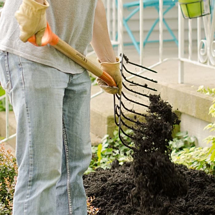 Leonard 10-Tine Ensilage Fork With Poly D-Grip 5 Leonard 10-Tine Ensilage Fork With Poly D-Grip - Image 5