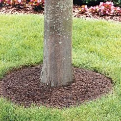 Rubberific® Tree Rings 24in Tree Ring - Black Box Of 3 -Garden Outdoor dctr24bn3 live 1