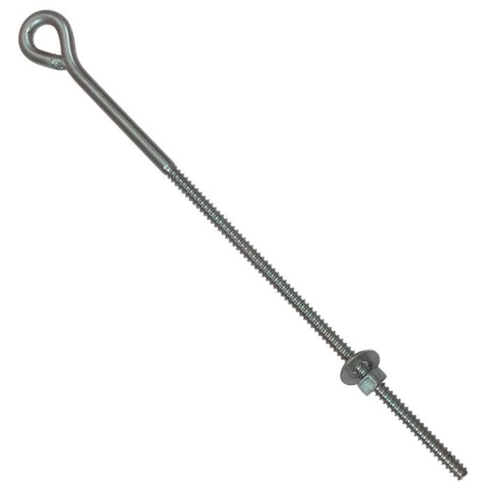 Hot-Dip 1/2-Inch Galvanized Eyebolts And Washers Bulk Pack, 8-Inch Bolt Length 1 Hot-Dip 1/2-Inch Galvanized Eyebolts And Washers Bulk Pack, 8-Inch Bolt Length