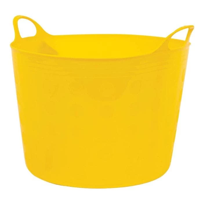 Tuff Flex Tub 12 Gallon Yellow 1 Tuff Flex Tub 12 Gallon Yellow