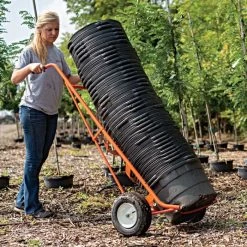 Leonard Ball Carts With Curved Lift, Flat Free Tires -Garden Outdoor f15cc 12