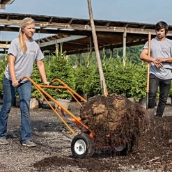 Leonard Ball Carts With Curved Lift, Flat Free Tires -Garden Outdoor f15cc 6