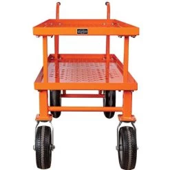 Leonard 2-Foot By 5-Foot Push-Style Nursery Cart With 12-Inch Shelf -Garden Outdoor f2460lfw 3