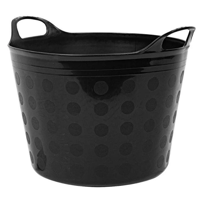 Tuff Flex Tub 7 Gallon Black 1 Tuff Flex Tub 7 Gallon Black