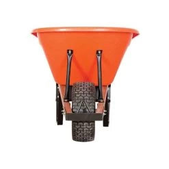 Leonard 6-Cubic-Foot Capacity Poly Tray Wheelbarrow With Flat-Free Tire 12 Leonard 6-Cubic-Foot Capacity Poly Tray Wheelbarrow With Flat-Free Tire -Garden Outdoor fwb6 2 1