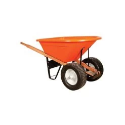 Leonard Two-Wheel Wheelbarrow Conversion Kit, Flat-Free Tires -Garden Outdoor fwbkt 2 1