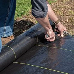 3.2oz. Premium Woven Ground Cover 3ft X 300ft 10 3.2oz. Premium Woven Ground Cover 3ft X 300ft -Garden Outdoor gc123 live cutting 5.2.23 2