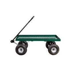 Metal Deck Wagon 20 In X 38 In -Garden Outdoor gc2038 3