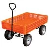 Leonard Orange Utility Wagon, 30in X 46in X 7.5in Tray