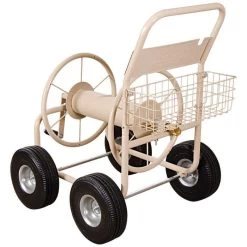 Leonard 4-Wheel Hose Reel Wagon With Pneumatic Tires 8 Leonard 4-Wheel Hose Reel Wagon With Pneumatic Tires -Garden Outdoor hw300 2
