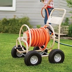 Leonard 4-Wheel Hose Reel Wagon With Pneumatic Tires 11 Leonard 4-Wheel Hose Reel Wagon With Pneumatic Tires -Garden Outdoor hw300 4