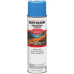 Rust-Oleum Industrial Choice M1400 Construction Marking Paint, Blue