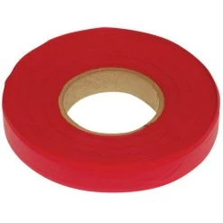 Narrow Red Tagging Tape, Box Of 20 Rolls