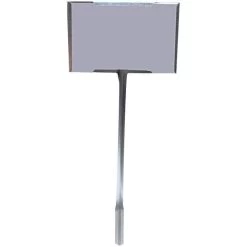 Vinyl Card For Steel Sign Holder Blank White 7in X 5in -Garden Outdoor pc75 2 1