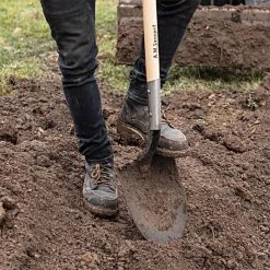 Leonard Round Point, Open Back Shovel W/ 48" Ash Handle 7 Leonard Round Point, Open Back Shovel W/ 48" Ash Handle -Garden Outdoor rps 3