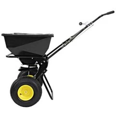 Spyker Ergo-Pro Spreader 80lb With Powder Coated Frame -Garden Outdoor spy80 1p left 1