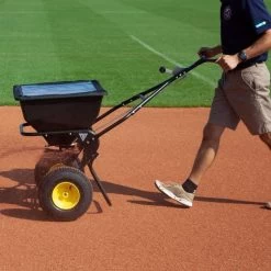 Spyker Ergo-Pro Spreader 80lb With Powder Coated Frame -Garden Outdoor spy80 1p live baseball 1