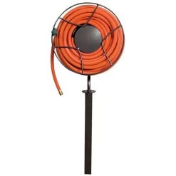 Full Rotation Free-Standing Hose Swivel Reel, Anti-Rust Steel -Garden Outdoor sr360 2