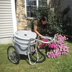 Smart Water Cart, Flat Free Wheels -Garden Outdoor swcff 2 1