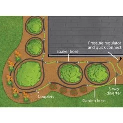 Leonard Simple Soak Soaker Hose Zone Watering Kit 20 Leonard Simple Soak Soaker Hose Zone Watering Kit -Garden Outdoor szk100 2