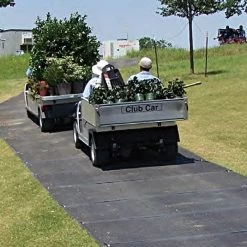 VersaMAT, Black, 4 Feet By 8 Feet, Single-Sided Tread -Garden Outdoor vm48s1 3