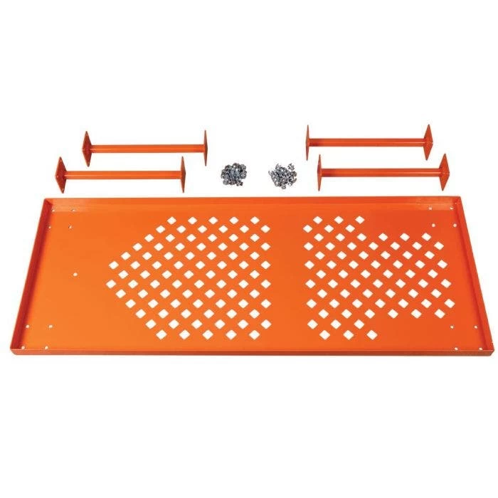 Leonard Flatbed Cart 24 Inch X 60 Inch Steel Add On Shelves 2 Leonard Flatbed Cart 24 Inch X 60 Inch Steel Add On Shelves - Image 2