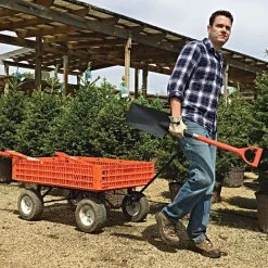 Leonard Utility Wagon, 30in X 46in X 7.5in Tray -Garden Outdoor vp gw45 2