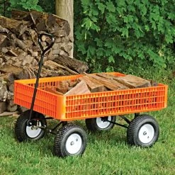 Leonard Utility Wagon, 30in X 46in X 7.5in Tray -Garden Outdoor vp gw45 3