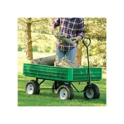 Leonard Utility Wagon, 30in X 46in X 7.5in Tray -Garden Outdoor vp gw45 8