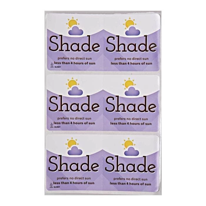 Sunlight Requirement Adhesive Labels 4 In X 2 In 4 Sunlight Requirement Adhesive Labels 4 In X 2 In - Image 4