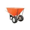 Leonard 2 Wheeled 10 Cubic Foot Capacity Poly Tray Wheelbarrows