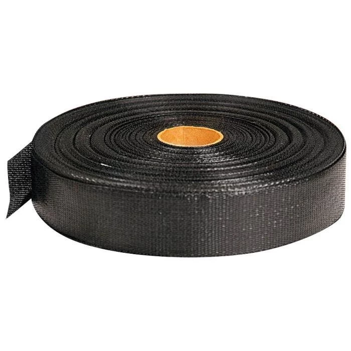 Batten Strapping Polypropylene Webbing Black 1.75"x100yds 1 Batten Strapping Polypropylene Webbing Black 1.75"x100yds