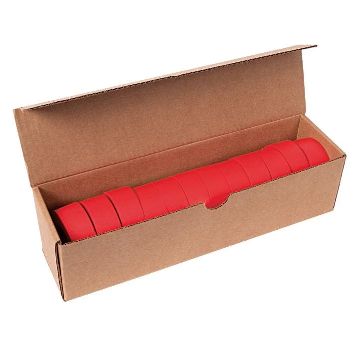 Red Tagging Tape, Box Of 12 Rolls 1 Red Tagging Tape, Box Of 12 Rolls